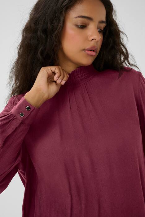 Langarm-Bluse Regular fit