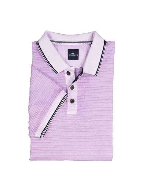 Polo-Shirt strukturiert
