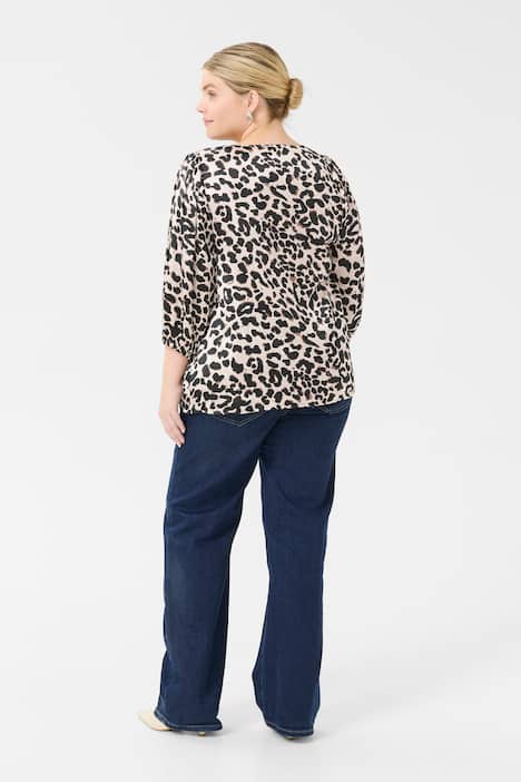 Langarm-Bluse Regular fit