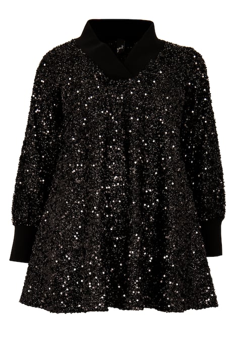 Tunika mit Pailletten