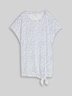 T-Shirt mit Knotendetail
