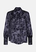 Damen Ausgestellte Bluse - Druck