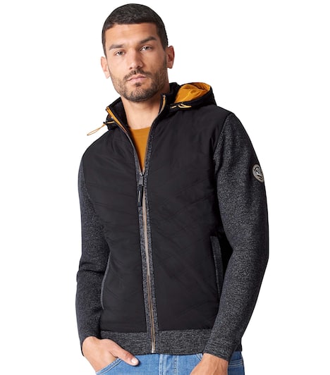 Strickjacke uni