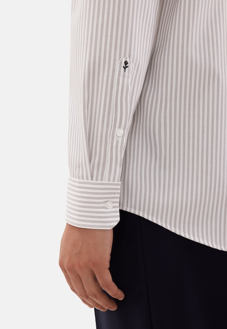 Herren Business Hemd - Gestreift