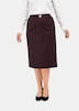 GOLDNER Rok met scheerwol Klassieke scheerwollen rok met elastische tailleband