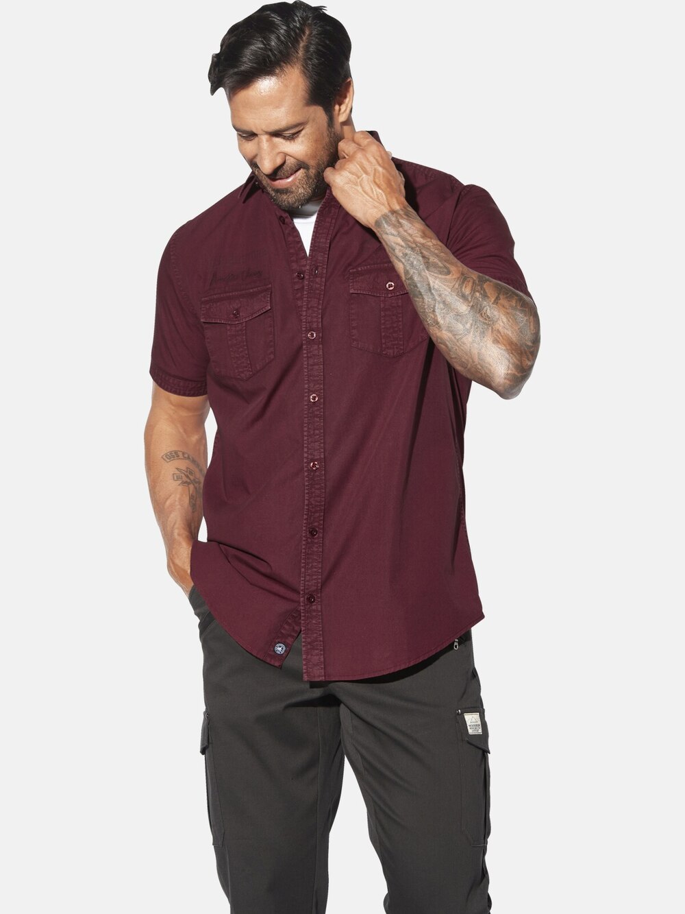 Overhemd Met Korte Mouwen KURVIN