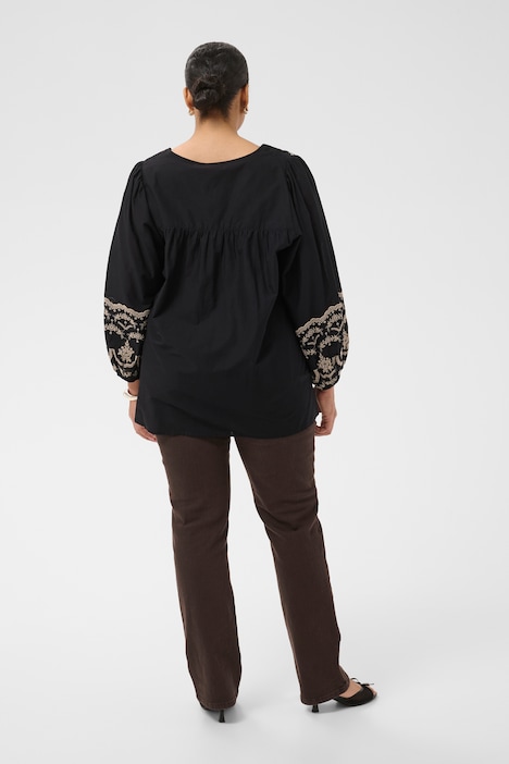 Langarm-Bluse Loose fit