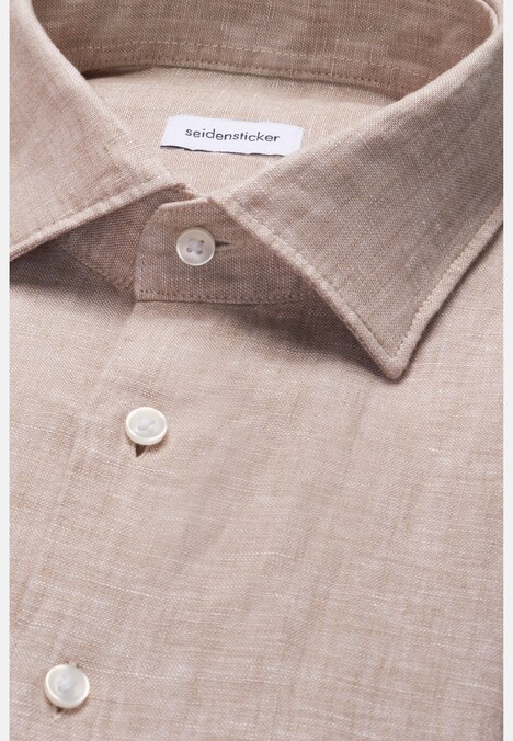 Herren Leinenhemd - Uni