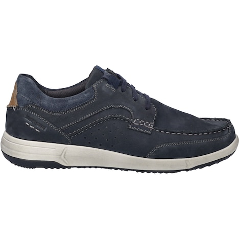 Herren Halbschuh Enrico 25, indigo-kombi