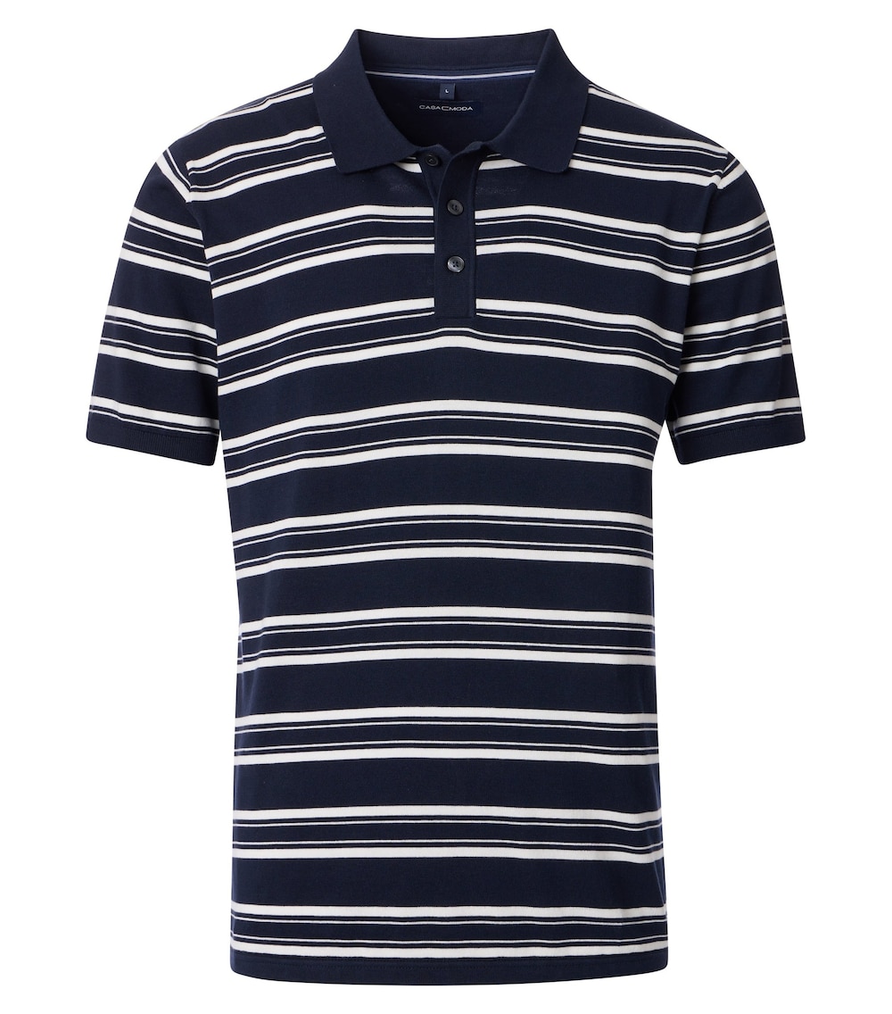 CASAMODA Polo-Shirt gestreift