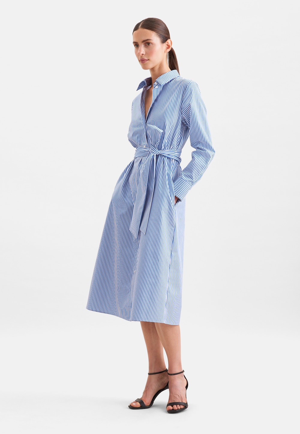 Damen Kleid - Gestreift