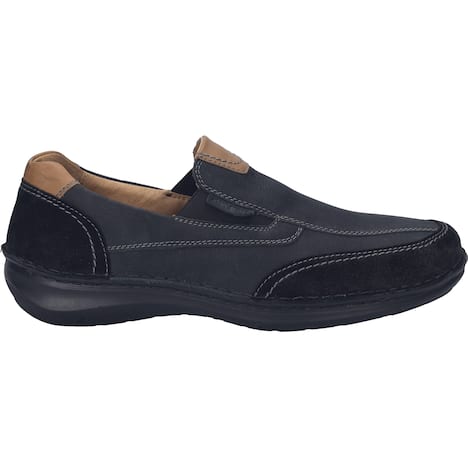 Herren Slipper Anvers 67, schwarz-kombi
