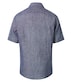 Leinenhemd Kurzarm uni Casual Fit