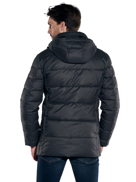 engbers Herren Steppjacke slim fit , Anthrazit