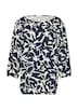 Shirt mit All-over-Print aus Viskosestretch