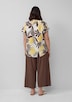 Strukturierte Bluse mit Raff-Details
