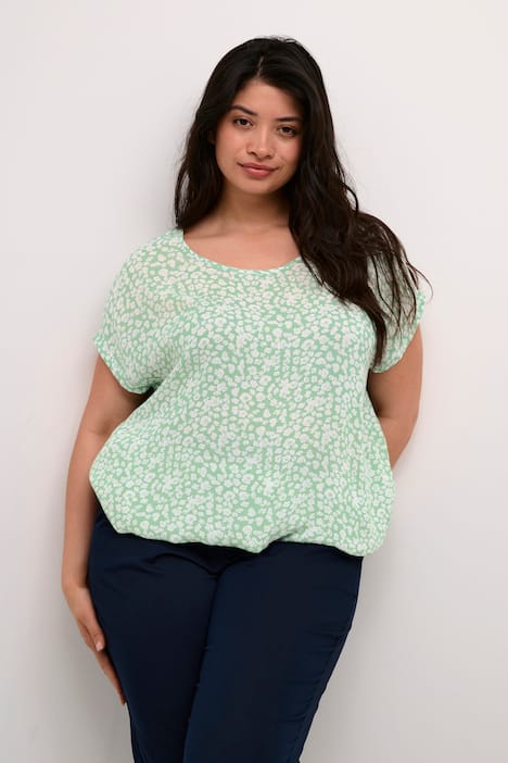 Kurzarm-Bluse Loose fit