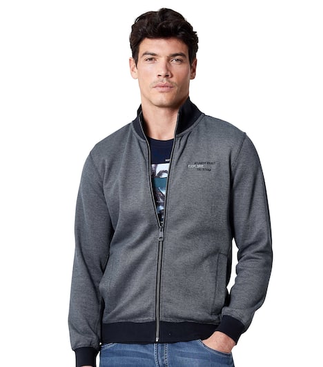 Sweatjacke uni
