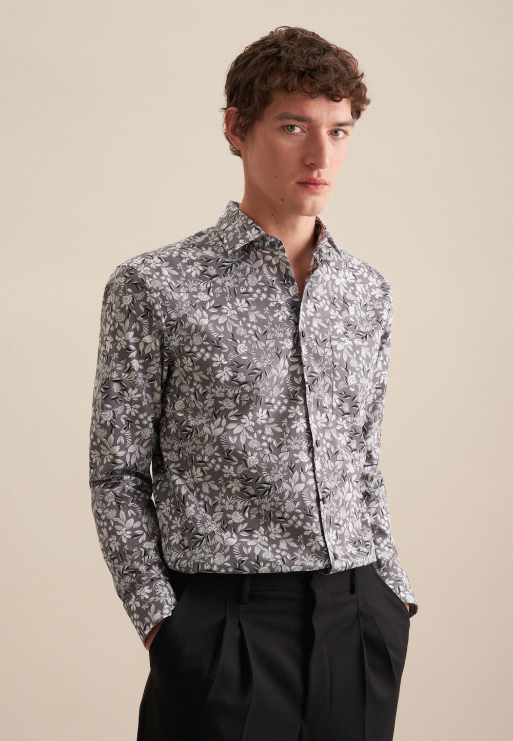 Herren Business Hemd - Druck