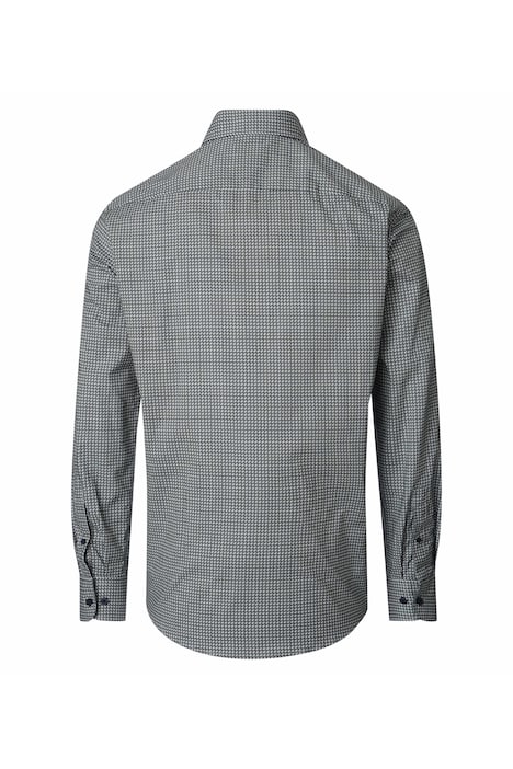 Freizeithemd Langarm Print Comfort Fit