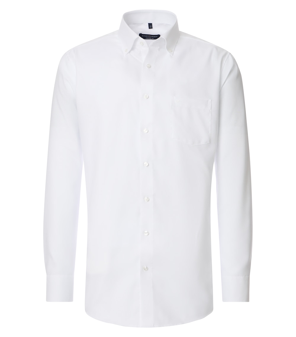 CASAMODA Businesshemd uni Comfort Fit