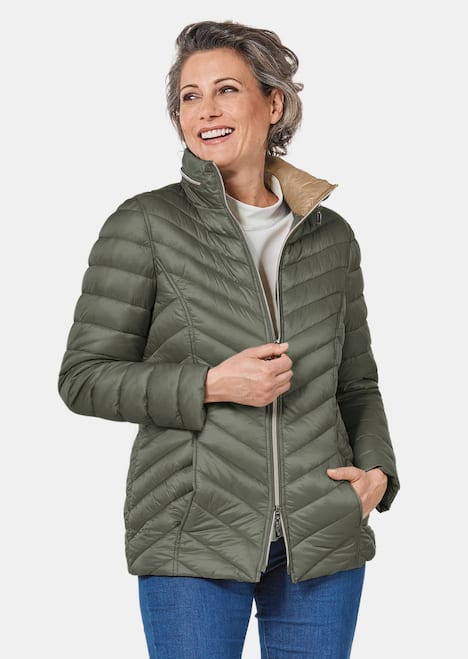 Steppjacke Leichte Steppjacke in knitterarmer Ware