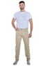 Herren 5-Pocket-Hose regular , Beige