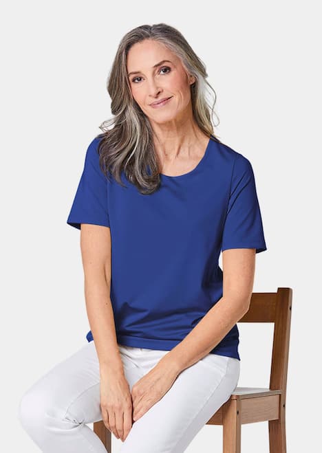 Gepflegtes Shirt in formstabiler Ware