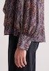 Damen Ausgestellte Bluse - Druck