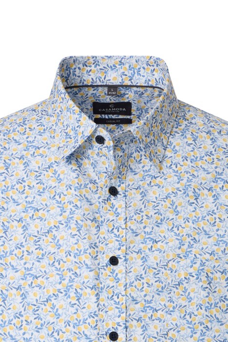 Freizeithemd Kurzarm Print Casual Fit