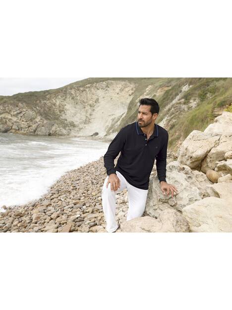 Langarm-Poloshirt ELLIS