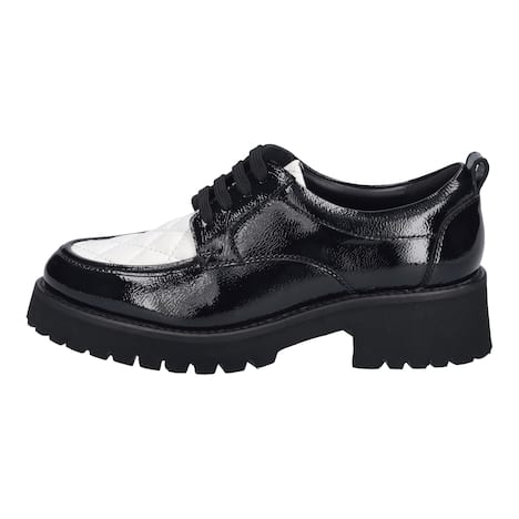 Damen Halbschuh Sallina 01, schwarz-weiss