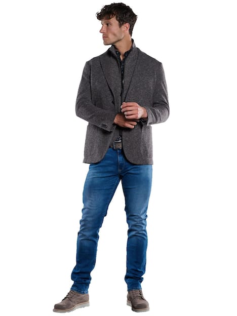 engbers Herren Freizeit-Sakko slim fit , Schokobraun