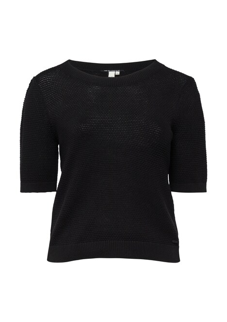 Strukturierter Pullover