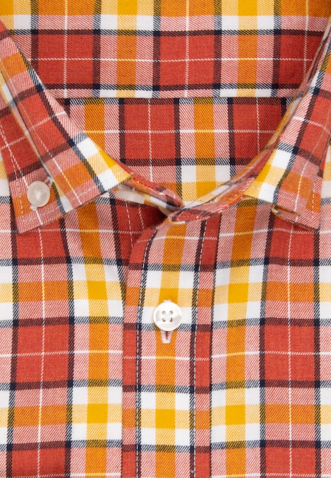 Herren Flanellhemd - Karo