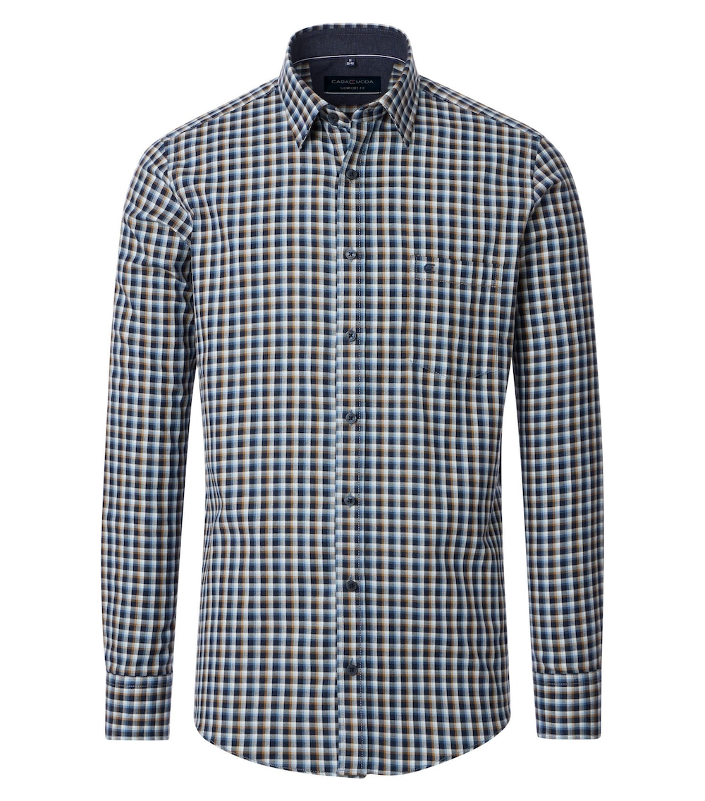Freizeithemd kariert Comfort Fit