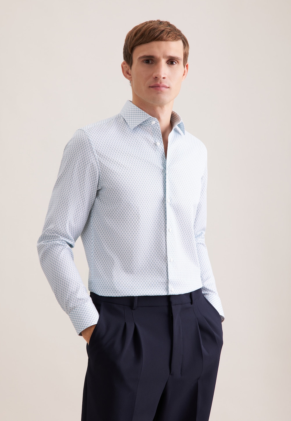 Herren Business Hemd - Druck