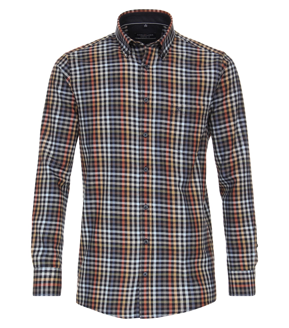 Freizeithemd kariert Comfort Fit