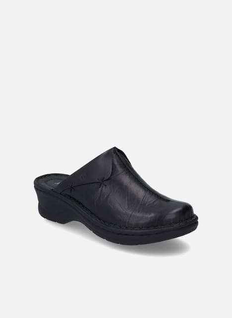 Damen Clog Catalonia 48, schwarz