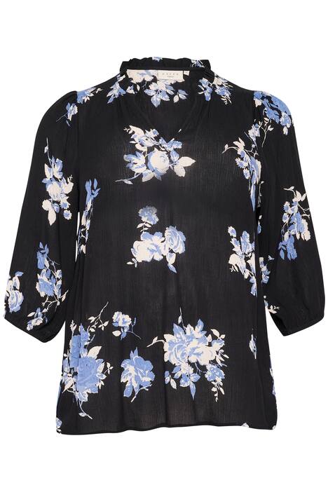 Langarm-Bluse Regular fit