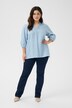 Langarm-Bluse Regular fit