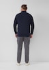 Pullover aus Strukturstrick mit Troyer-Kragen