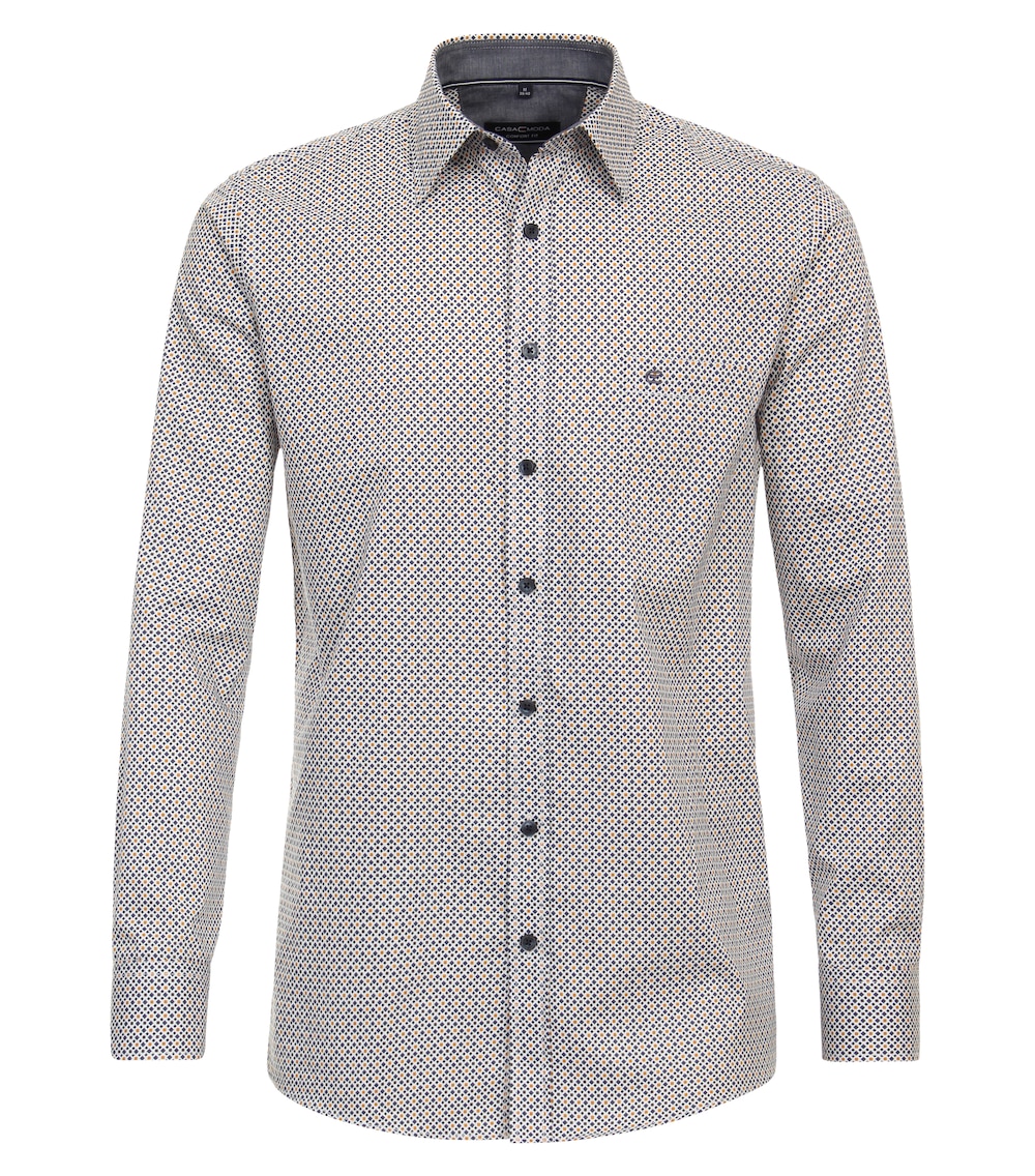 Freizeithemd Print Comfort Fit