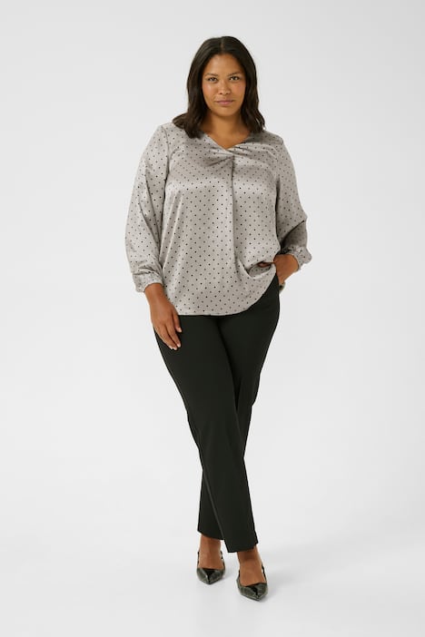 Langarm-Bluse Regular fit