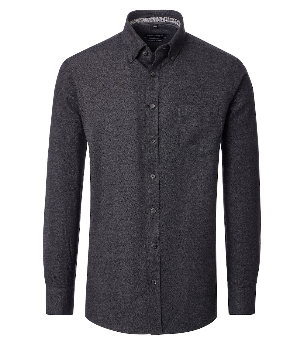 Freizeithemd uni Comfort Fit