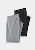Bequeme Stoffhosen im Doppelpack