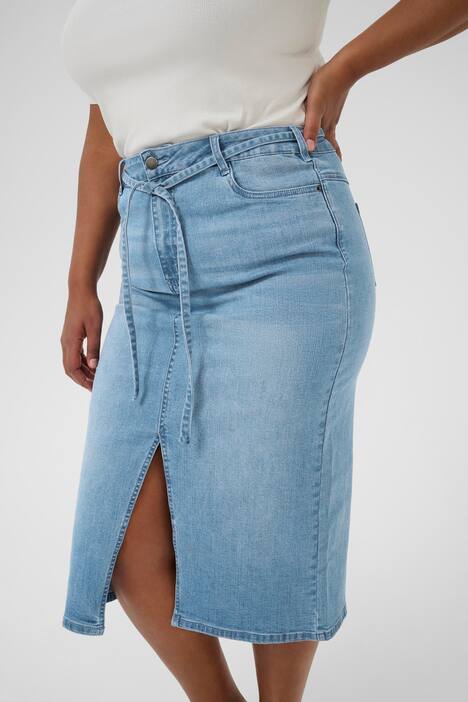Denim rok Regular fit
