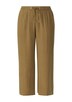 Wide Leg-Hose aus Leinenmix