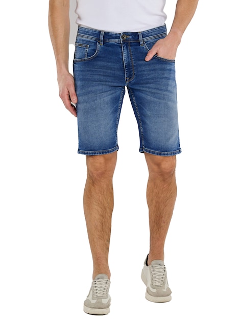 Herren Bermuda regular , Mittelblau