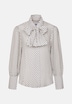 Damen Ausgestellte Bluse - Druck